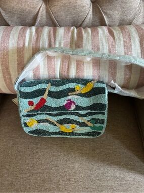 Beaded Swimmers bag
